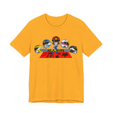 Jetman Team Tee Super Sentai T Shirt Custom Graphic Art Cosplay Shirts  Retro Vintage 90s