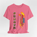 Gaoranger Team Tee Custom Graphic Art Cosplay Shirts Rangers Retro Vintage 90s