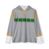 Megaranger Silver Hoodie (Full Print) Lightweight, Breathable, workout, pull over, fitness Hoodie Super Sentai Custom