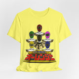 Ohranger Tee Super Sentai T Shirt Custom Graphic Art Cosplay Shirts Rangers Retro Vintage 90s
