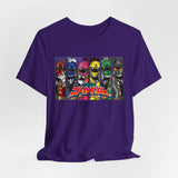 Gokaiger Roll Call Tee Custom Graphic Art Cosplay Shirts Rangers Retro Vintage 90s