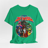 Gokaiger Team Tee Custom Graphic Art Cosplay Shirts Rangers Retro Vintage 90s