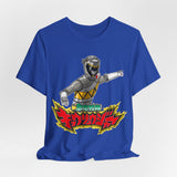 Kyoryuger Kyoryu Grey Tee Super Sentai T Shirt Custom Graphic Art Cosplay Shirts Rangers Retro Vintage 90s