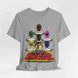 Ohranger Tee Super Sentai T Shirt Custom Graphic Art Cosplay Shirts Rangers Retro Vintage 90s