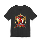 Abaranger Red Tee Custom Graphic Art Cosplay Shirts Rangers Retro Vintage 90s