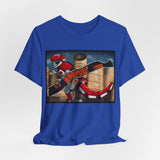 Red Tyrannosaurus Megazord Jurassic Tee Super Sentai T Shirt Custom Graphic Art Cosplay Shirts Rangers Retro Vintage 90s