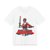 Time Red Tee Super Sentai T Shirt Custom Graphic Art Cosplay Shirts Rangers Retro Vintage 90s