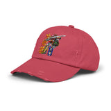 Zyuranger Daizyujin Distressed Hat Super Sentai T Shirt Custom Graphic Art Cosplay Shirts  Retro Vintage 90s