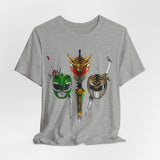 Evolution Tee Super Sentai T Shirt Custom Graphic Art Cosplay Shirts Rangers Retro Vintage 90s