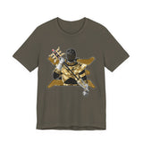 Gold Ranger Tee Super Sentai T Shirt Custom Graphic Art Cosplay Shirts Rangers Retro Vintage 90s