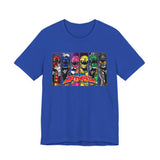 Gokaiger Roll Call Tee Custom Graphic Art Cosplay Shirts Rangers Retro Vintage 90s