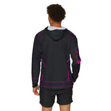 Overdrive Pink Ranger Hoodie (Full Print) Lightweight, Breathable, workout, pull over, fitness Hoodie (Full Print) Super Sentai Custom
