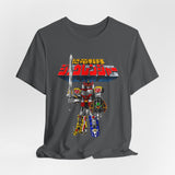 Daizyujin Tee Super Sentai T Shirt Custom Graphic Art Cosplay Shirts Rangers Retro Vintage 90s