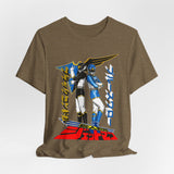 Jetman Black and Blue Condor Tee Custom Graphic Art Cosplay Shirts Rangers Retro Vintage 90s