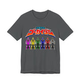 Gokaiger Ranger Keys Tee Super Sentai T Shirt Custom Graphic Art Cosplay Shirts Rangers Retro Vintage 90s