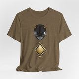 Black Shield Tee Super Sentai T Shirt Custom Graphic Art Cosplay Shirts Rangers Retro Vintage 90s