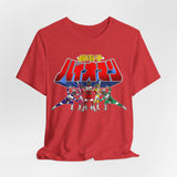 Bioman Team Tee Custom Graphic Art Cosplay Shirts Rangers Retro Vintage 90s