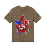 Powerfull Ranger Tee Super Sentai T Shirt Custom Graphic Art Cosplay Shirts Rangers Retro Vintage 90s