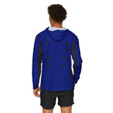 Abaranger blue Hoodie (Full Print) Lightweight, Breathable, workout, pull over, fitness Hoodie Super Sentai Custom