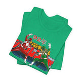 Zyuranger 1992 Tee Super Sentai T Shirt Custom Graphic Art Cosplay Shirts Rangers Retro Vintage 90s
