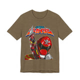 Gokai Homage Tee Custom Graphic Art Cosplay Shirts Rangers Retro Vintage 90s