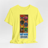 MMPR Comic Box Tee Super Sentai T Shirt Custom Graphic Art Cosplay Shirts Rangers Retro Vintage 90s