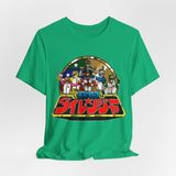 Dairanger Tee Super Sentai T Shirt Custom Graphic Art Cosplay Shirts Rangers Retro Vintage 90s