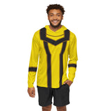 Magiranger Yellow Hoodie (Full Print) Lightweight, Breathable, workout, pull over, fitness Hoodie Super Sentai Custom