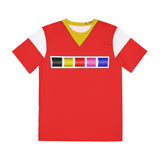 Megaranger Red Tee (Full Print) Super Sentai T Shirt Custom Graphic Art Cosplay Shirts Power Rangers Retro Vintage 90s