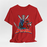 Gokaiger Gokai Red/Blue Tee Super Sentai T Shirt Custom Graphic Art Cosplay Shirts Rangers Retro Vintage 90s