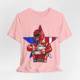 Powerfull Ranger Tee Super Sentai T Shirt Custom Graphic Art Cosplay Shirts Rangers Retro Vintage 90s