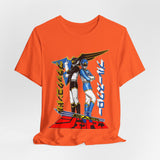 Jetman Black and Blue Condor Tee Custom Graphic Art Cosplay Shirts Rangers Retro Vintage 90s