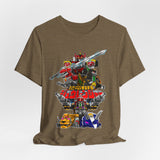 Zyuranger Mechas Tee  Custom Graphic Art Cosplay Shirts Rangers Retro Vintage 90s