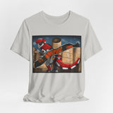Red Tyrannosaurus Megazord Jurassic Tee Super Sentai T Shirt Custom Graphic Art Cosplay Shirts Rangers Retro Vintage 90s