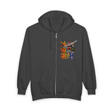 Zyuranger Daizyujun Full Zip Hoodie Custom Graphic Art Cosplay Shirts Rangers Retro Vintage 90s