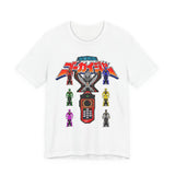 Gokai Change Tee Super Sentai T Shirt Custom Graphic Art Cosplay Shirts Rangers Retro Vintage 90s