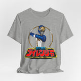 Blue Dairanger Tee  Custom Graphic Art Cosplay Shirts Rangers Retro Vintage 90s