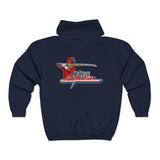 Shinkenger Full Zip Hoodie Custom Graphic Art Cosplay Shirts Rangers Retro Vintage 90s