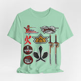 Shinkenger Shiba Red Tee Super Sentai T Shirt Custom Graphic Art Cosplay Shirts Rangers Retro Vintage 90s Tee