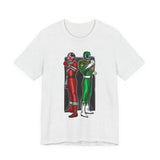 BFF Rangers Tee  Custom Graphic Art Cosplay Shirts Rangers Retro Vintage 90s