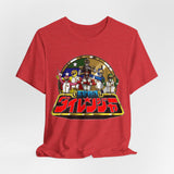 Dairanger Tee Super Sentai T Shirt Custom Graphic Art Cosplay Shirts Rangers Retro Vintage 90s
