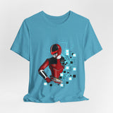 Quantum Ranger Tee Super Sentai T Shirt Custom Graphic Art Cosplay Shirts Rangers Retro Vintage 90s