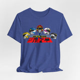 Jetman Team Tee Super Sentai T Shirt Custom Graphic Art Cosplay Shirts  Retro Vintage 90s