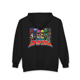Gokaiger Full Zip Hoodie Custom Graphic Art Cosplay Shirts Rangers Retro Vintage 90s