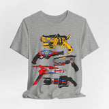 Blaster Tee Super Sentai T Shirt Custom Graphic Art Cosplay Shirts Rangers Retro Vintage 90s