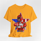 Powerfull Ranger Tee Super Sentai T Shirt Custom Graphic Art Cosplay Shirts Rangers Retro Vintage 90s