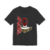 Ohranger Red Tee Super Sentai T Shirt Custom Graphic Art Cosplay Shirts Rangers Retro Vintage 90s