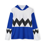 Gingaman Blue Hoodie (Full Print) Super Sentai Custom Lightweight, Breathable, Workout, Pull over, Fitness, Retro
