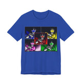 TimeRangers Tee Custom Graphic Art Cosplay Shirts Rangers Retro Vintage 90s
