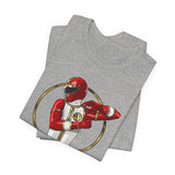 Dairanger Red Tee Super Sentai T Shirt Custom Graphic Art Cosplay Shirts Rangers Retro Vintage 90s